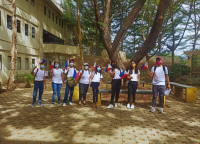 The Estoile Staff posing for a group photo