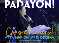 Congratulations Atty. M